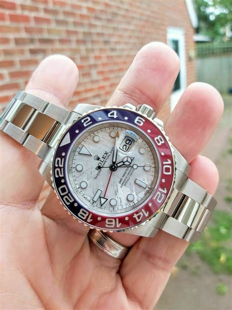 rolex gmt master ii white gold replica|rolex gmt master look alike.